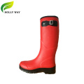 Botas de goma de lluvia impermeables de la mejor calidad para mujeres de China